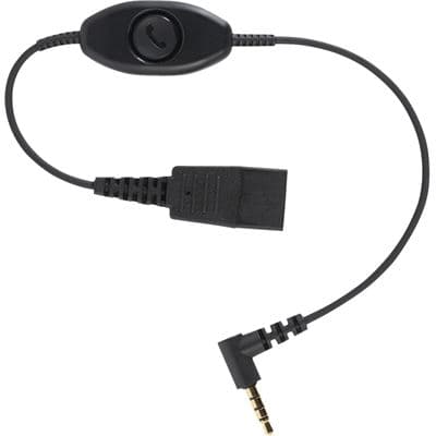 Jabra Jabra Quick Disconnect (QD) to 3.5mm Phone Cord 0.3m 8800-00-103