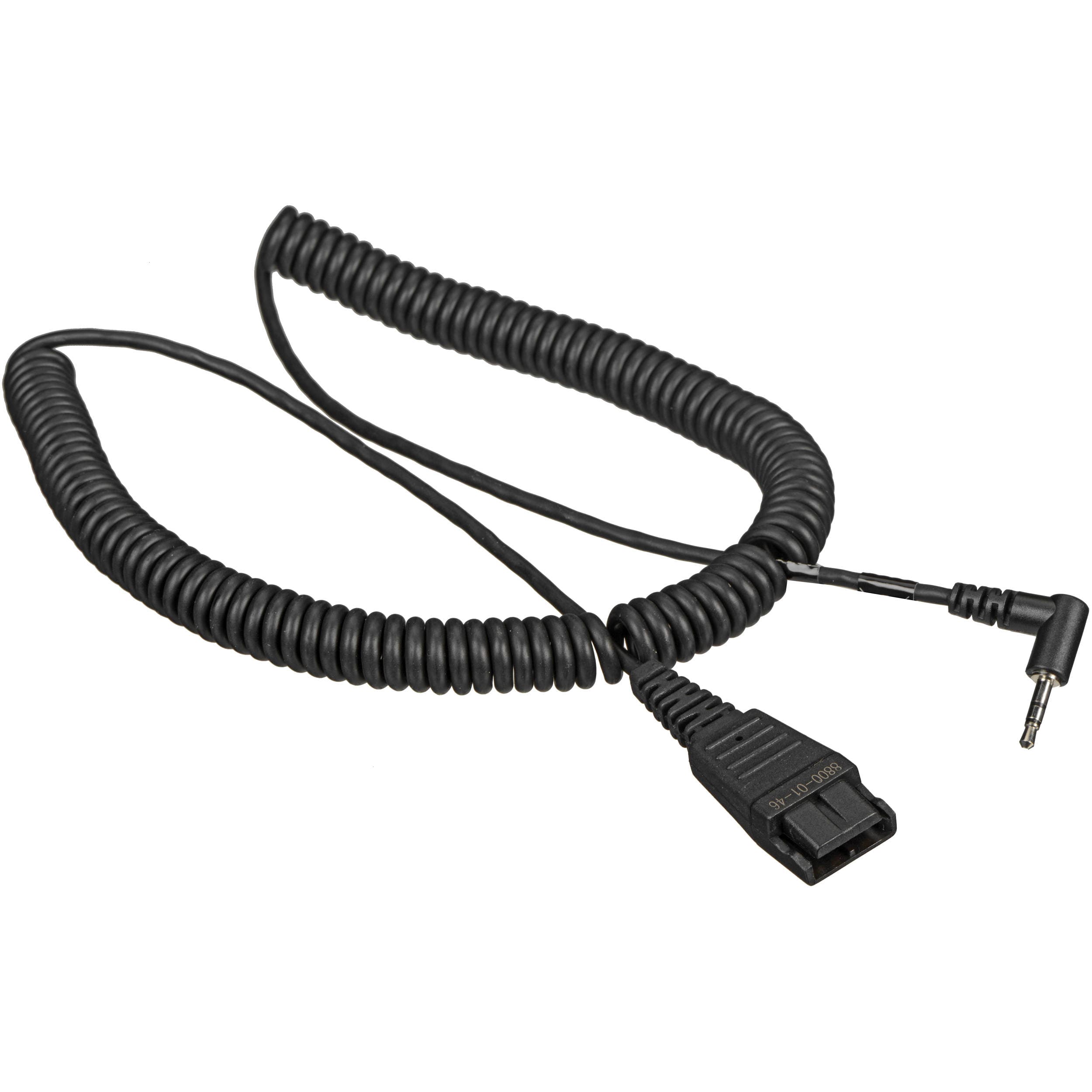 Jabra QD to 2.5mm Jack coiled cord 2m 8800-01-46