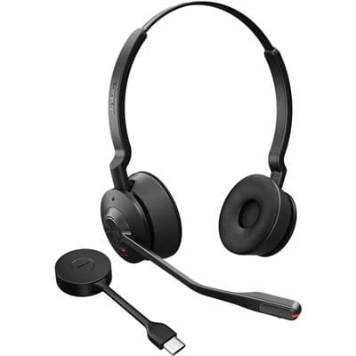 Jabra Engage 55 SE Stereo Wireless Headset DECT (incl USB DECT adapter) 9659-410-111
