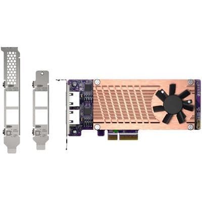 QNAP PCIe card to add M.2 SSD Slots and 2.5GbE Ethernet Ports QM2-2P2G2T
