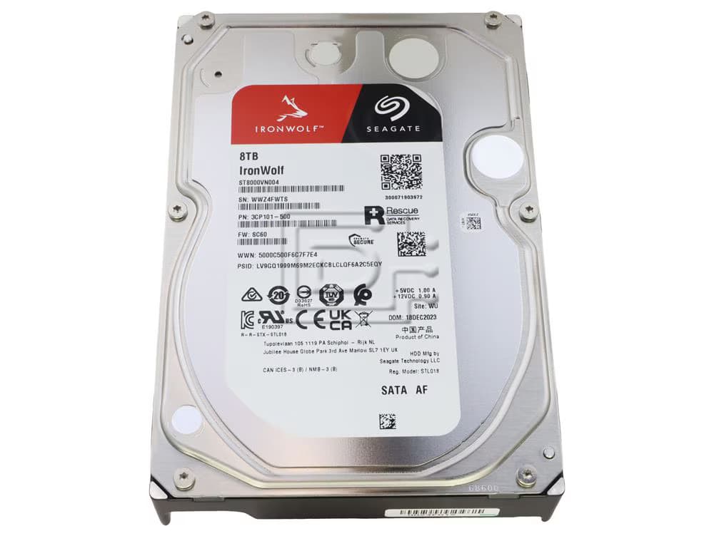 Seagate IronWolf 8TB Hard Disk Drive for NAS ST8000VN004