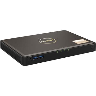 QNAP Quad-core 4-bay M.2 NVMe SSD NASbook TBS-464-8G
