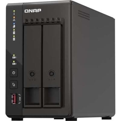 QNAP 2-Bay NAS Intel Quad Core CPU 8GB RAM Dual 2.5GbE LAN TS-253E-8G