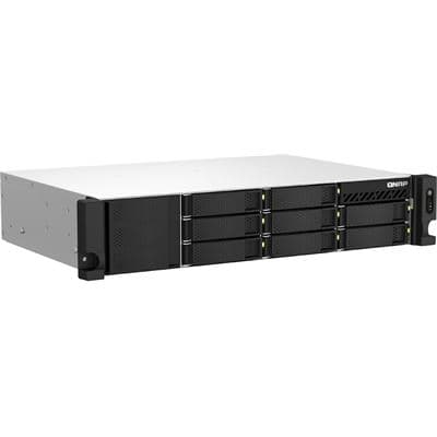 QNAP 8-bay short-depth rackmount NAS 4-core 8-thread 2.2GHz CPU 4G RAM TS-873AEU-4G