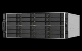QNAP 24-Bay Rackmount NAS Ryzen 7000 series CPU 32GB RAM Dual Power TS-H2477AXU-RP-R7-32G