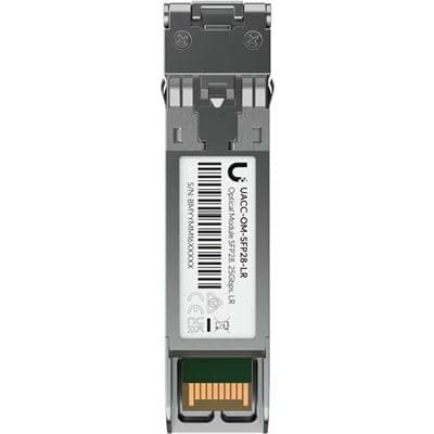 Ubiquiti 25Gbps Single-Mode Optical Module Long Range 10km SFP28 Compatible UACC-OM-SFP28-LR