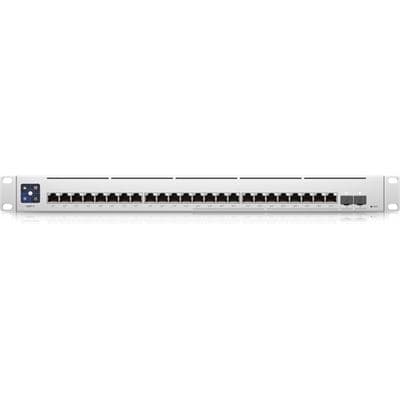 Ubiquiti UniFi 2.5GbE Layer3 Managed PoE+ Switch 24x PoE Ports 2x 10GigE SFP+ ports USW-ENTERPRISE-24-POE