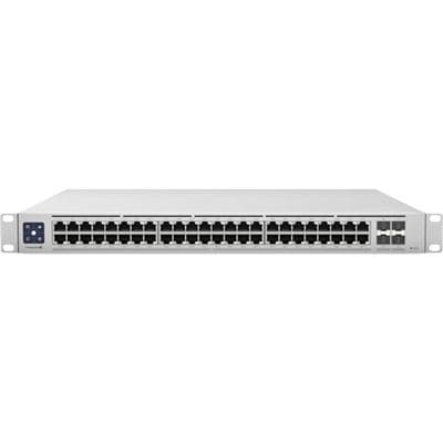 Ubiquiti UniFi 2.5GbE Layer3 Managed PoE+ Switch 48x PoE Ports 4x 10GigE SFP+ ports USW-ENTERPRISE-48-POE