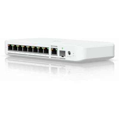 Ubiquiti 8-port 2.5GbE switch with 10GbE RJ45/SFP+ combination uplink USW-FLEX-2.5G-8