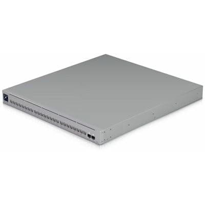 Ubiquiti Professional-grade 24-port Layer 3 Etherlighting Switch with (16) 10 GbE (8) 2.5 GbE and (2) 25G SFP28 ports USW-PRO-XG-24