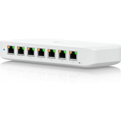 Ubiquiti UniFi 8-port GbE PoE Managed Switch Up to 202W PoE USW-ULTRA-210W