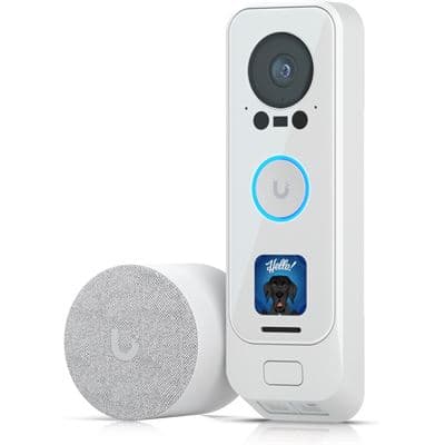 Ubiquiti UniFi Protect G4 Doorbell Pro Dual Camera with Doorbell and PoE Chime UVC-G4-DOORBELL-PRO-POE-KIT-WHITE