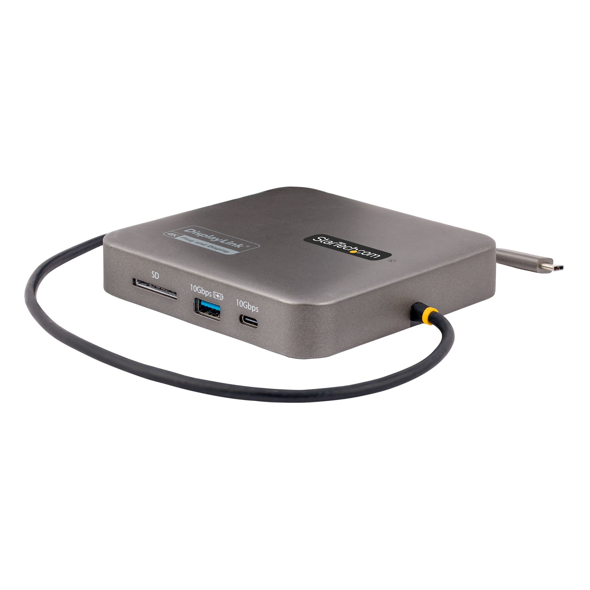 STARTECH STARTECH.COM USB C MULTIPORT ADAPTER, DUAL 4K 60HZ HDMI, 10GBPS USB HUB, PD 3 YR 102B-USBC-MULTIPORT