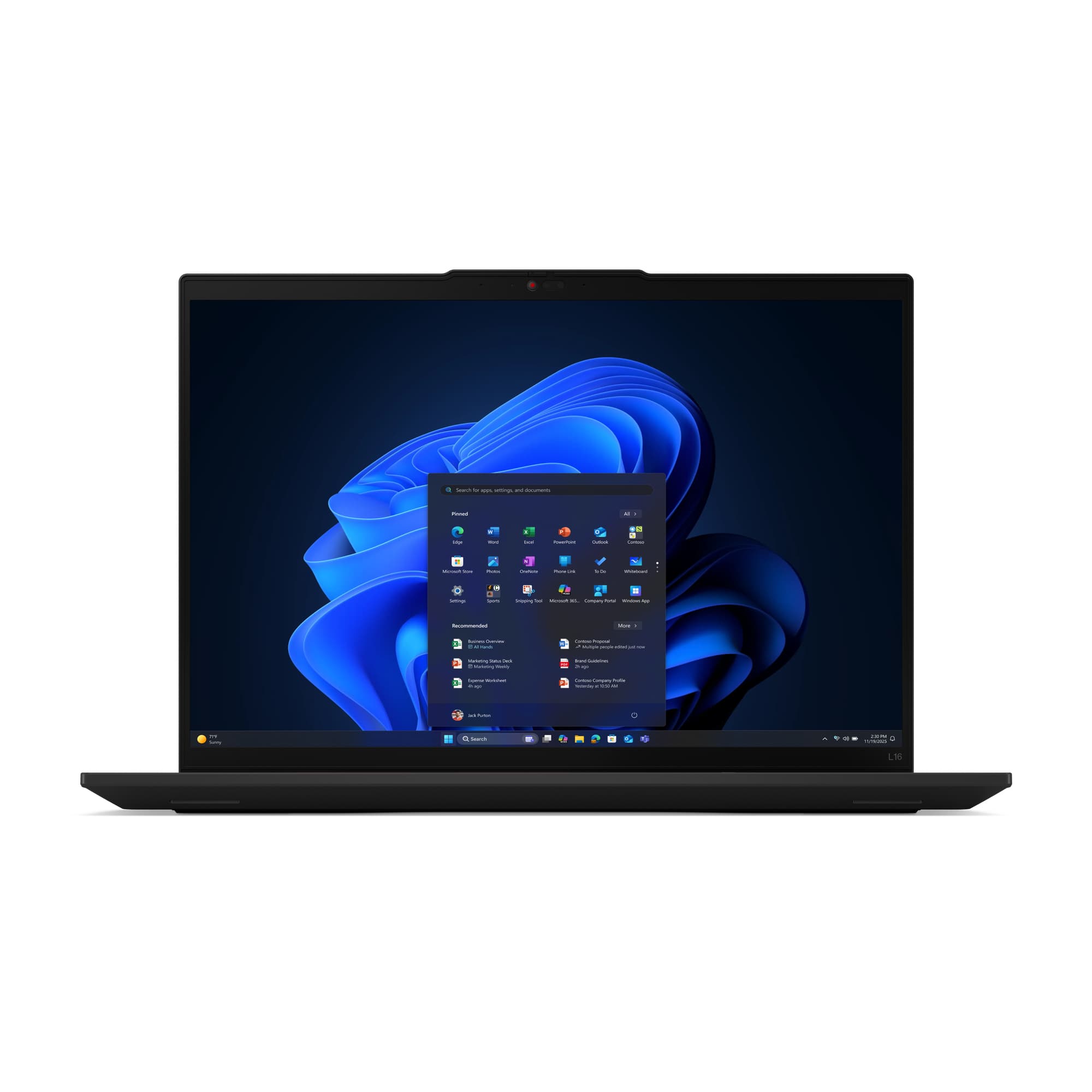 LENOVO LENOVO L16 G2, 16" WUXGA IPS, U5-225U, 32GB (16+16) DDR5, 512GB, W11P, 3YO+CO 21SA0009AU