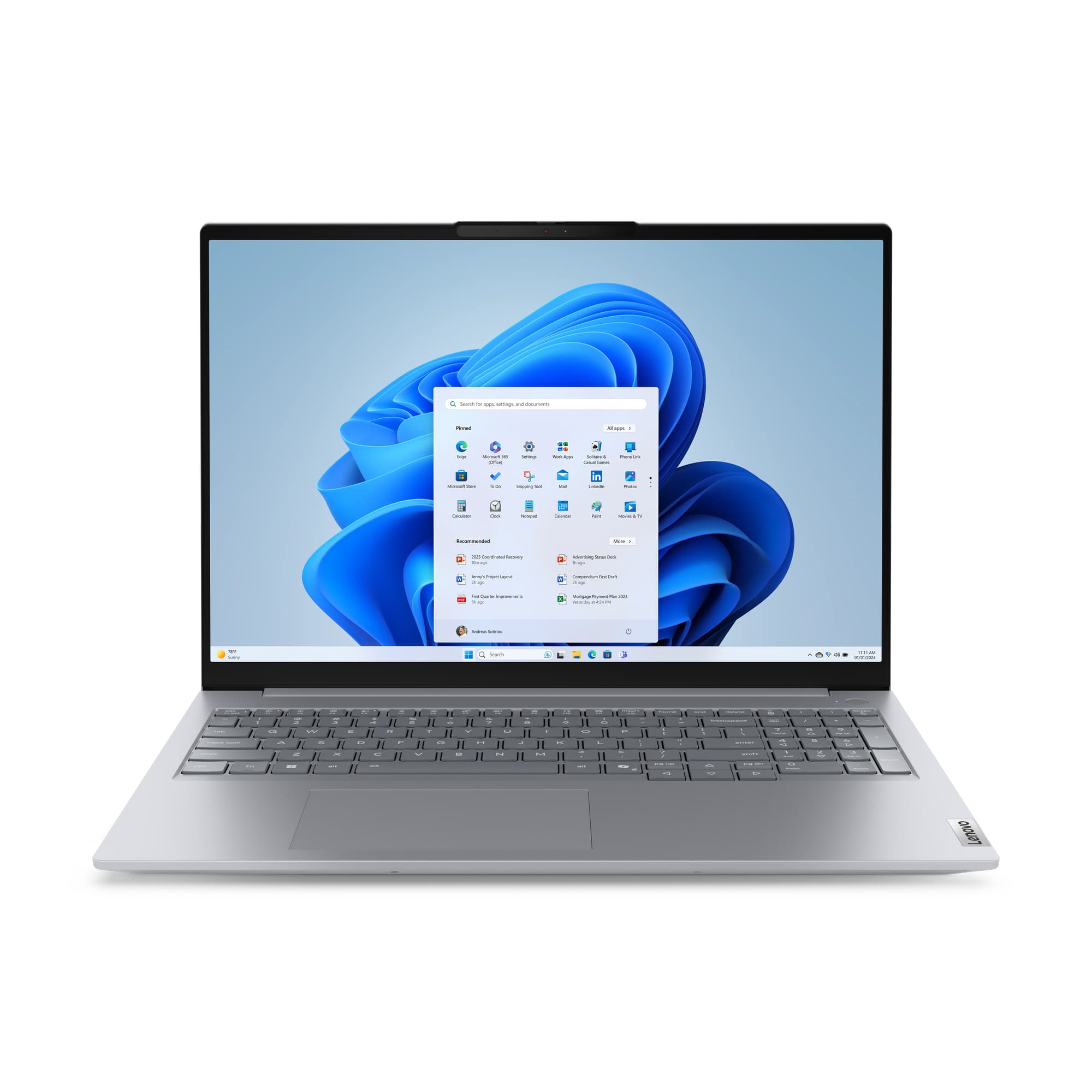 LENOVO LENOVO THINKBOOK 16 G8, 16" WUXGA, U7-255H, 32GB (16+16) DDR5, 512GB, WI-FI 6E, TB4, W11P, 1YO 21SK006TAU