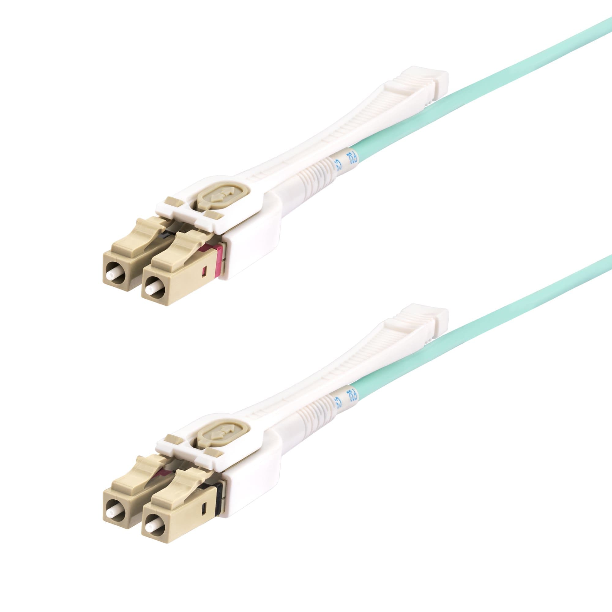 STARTECH STARTECH.COM 10M LC/LC-UPC OM4 MULTIMODE FIBER CABLE, PUSH PULL TABS, 50/125, 100G, LTW 450FBLCLC10PP