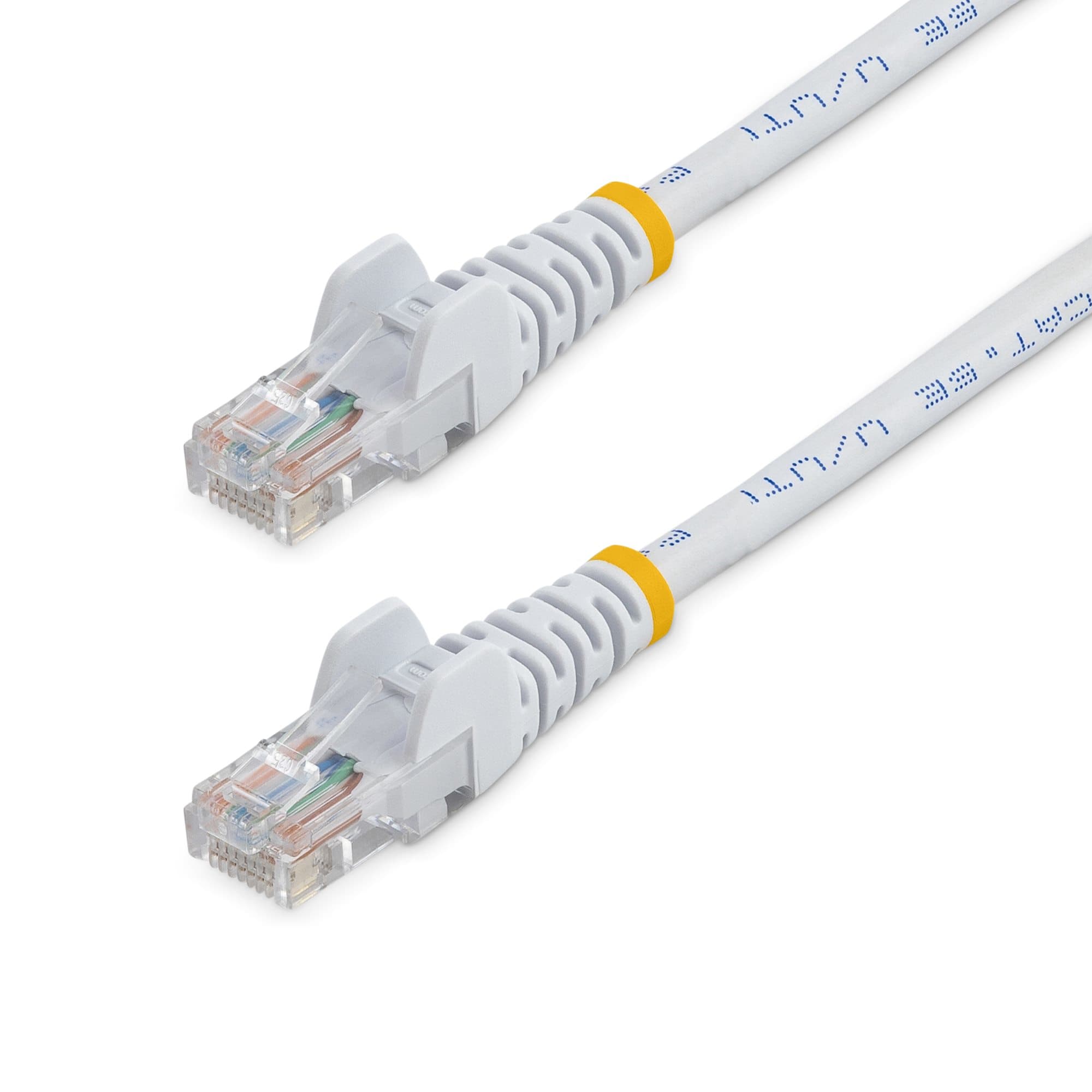 STARTECH STARTECH.COM 10M WHITE CAT5E ETHERNET PATCH CABLE - SNAGLESS, LTW 45PAT10MWH