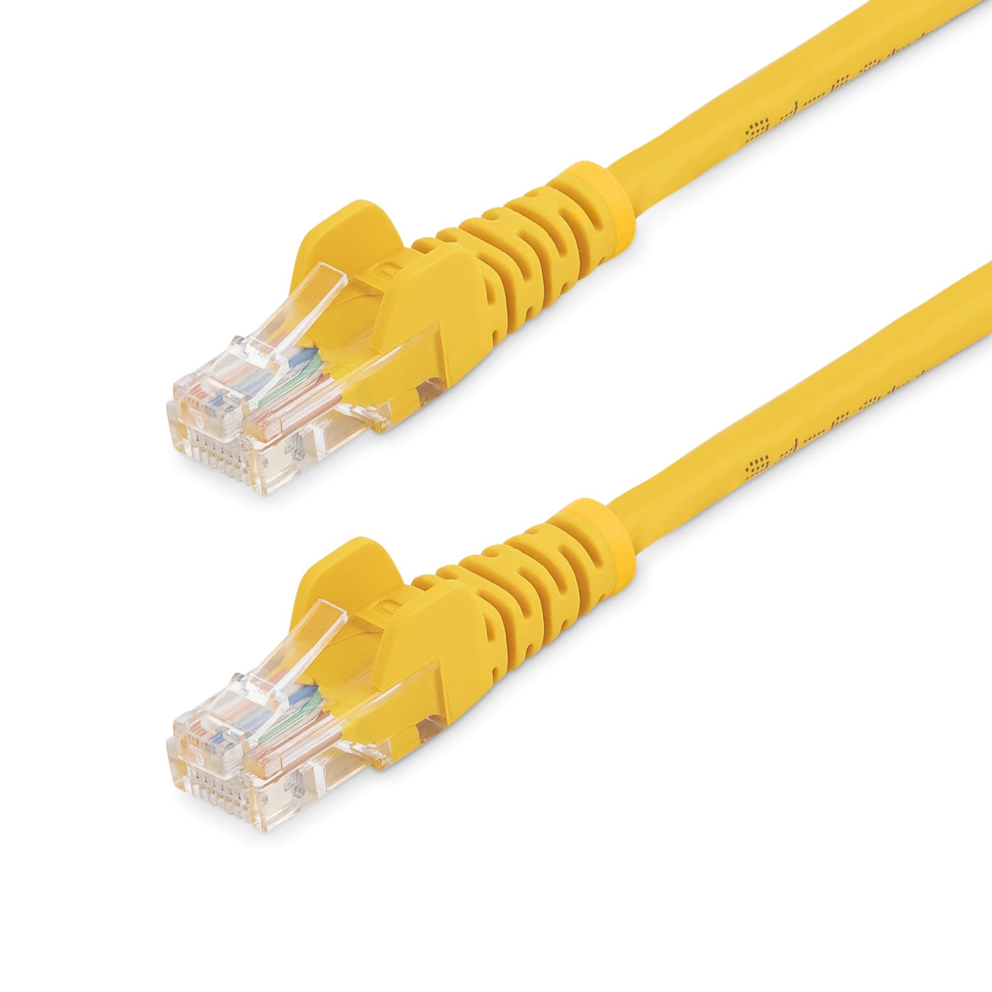 STARTECH STARTECH.COM 1M YELLOW CAT5E / CAT 5 SNAGLESS PATCH CABLE 1 M LTW 45PAT1MYL
