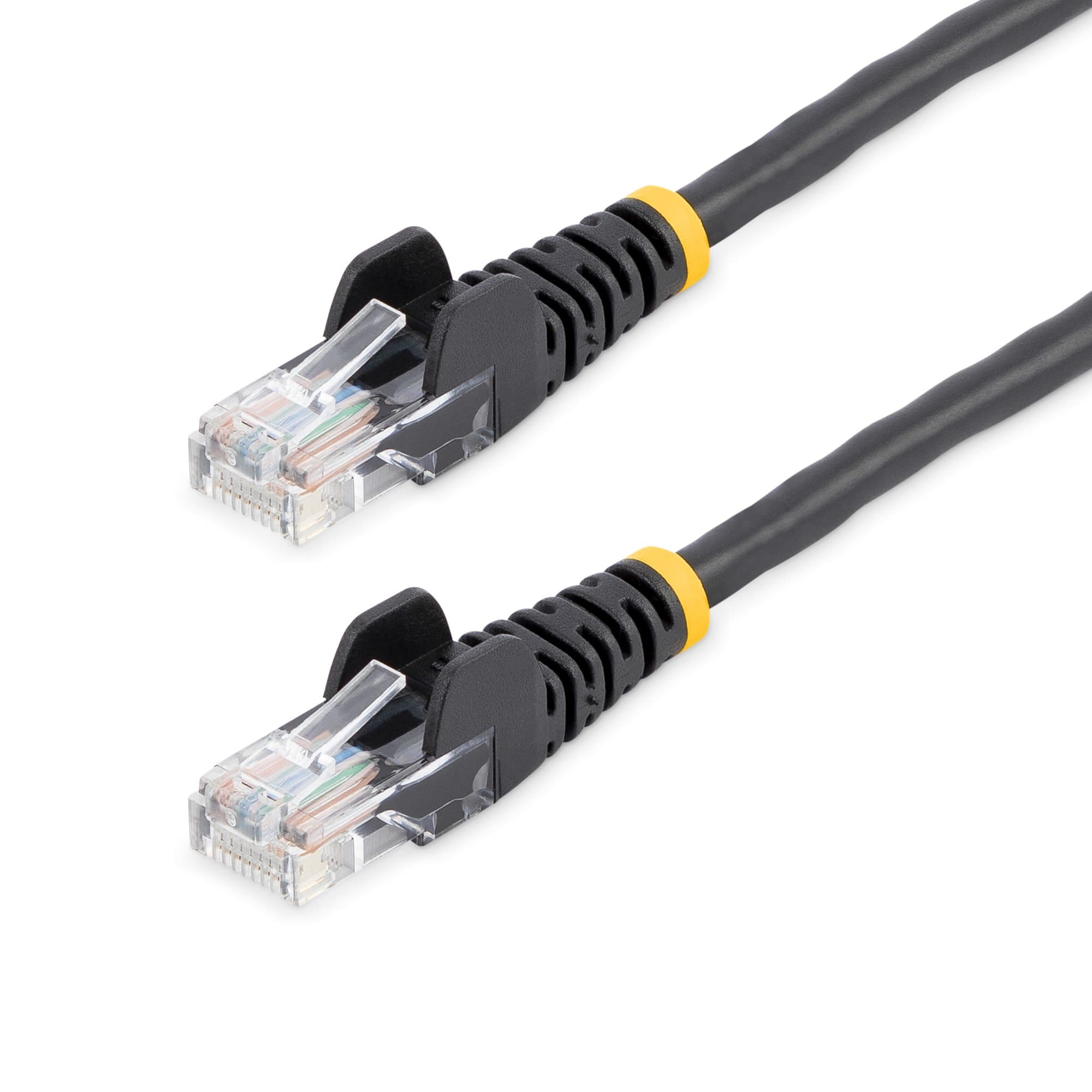STARTECH STARTECH.COM 7M BLACK CAT5E ETHERNET PATCH CABLE - SNAGLESS, LTW 45PAT7MBK