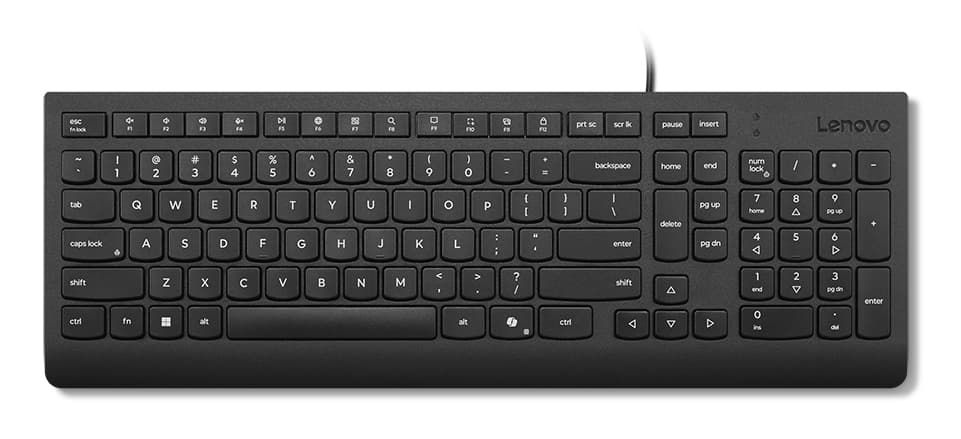 LENOVO LENOVO ESSENTIAL WIRED KEYBOARD (COPILOT) 4Y41R64633
