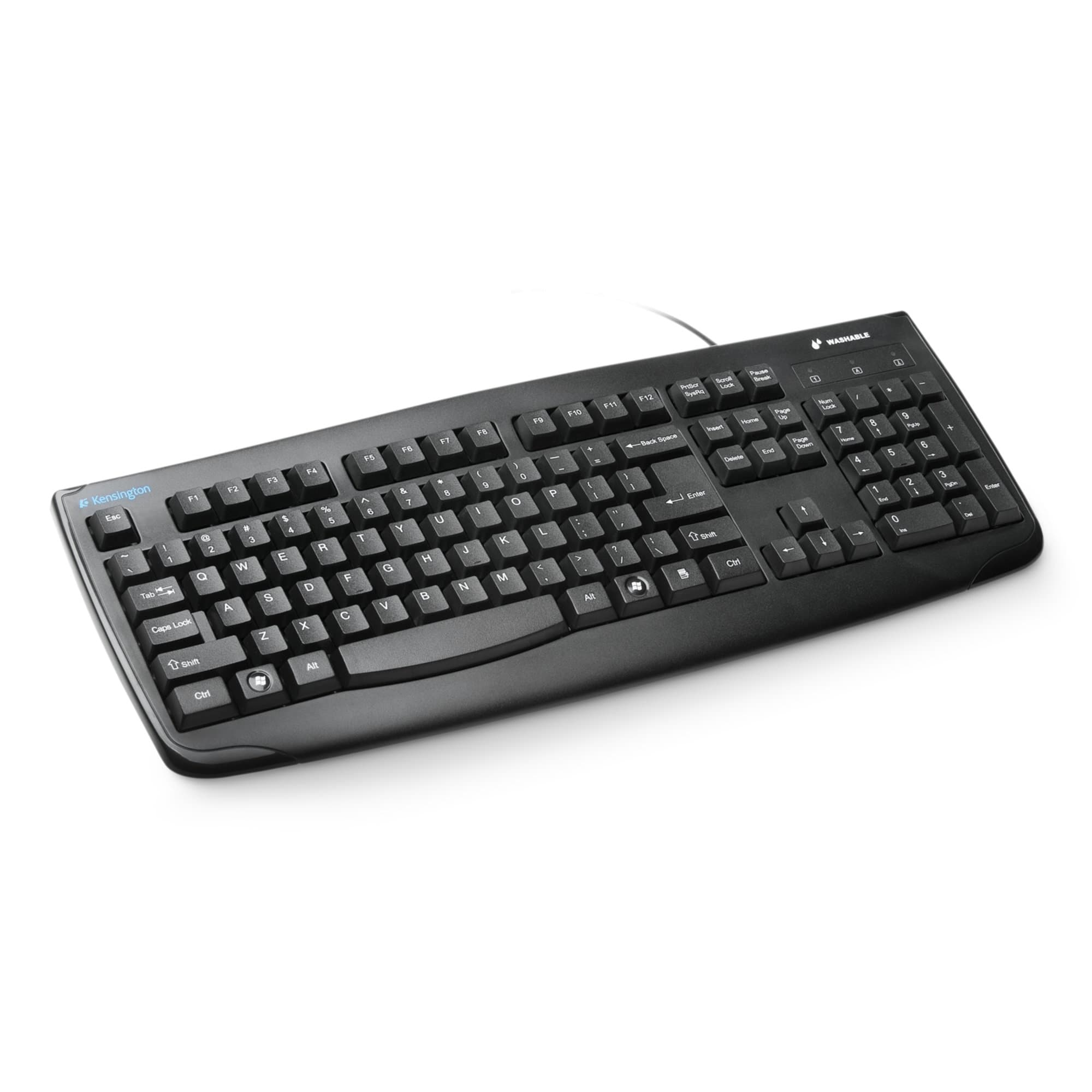 KENSINGTON KENSINGTON PRO FIT FULL SIZE WASHABLE KEYBOARD 64407
