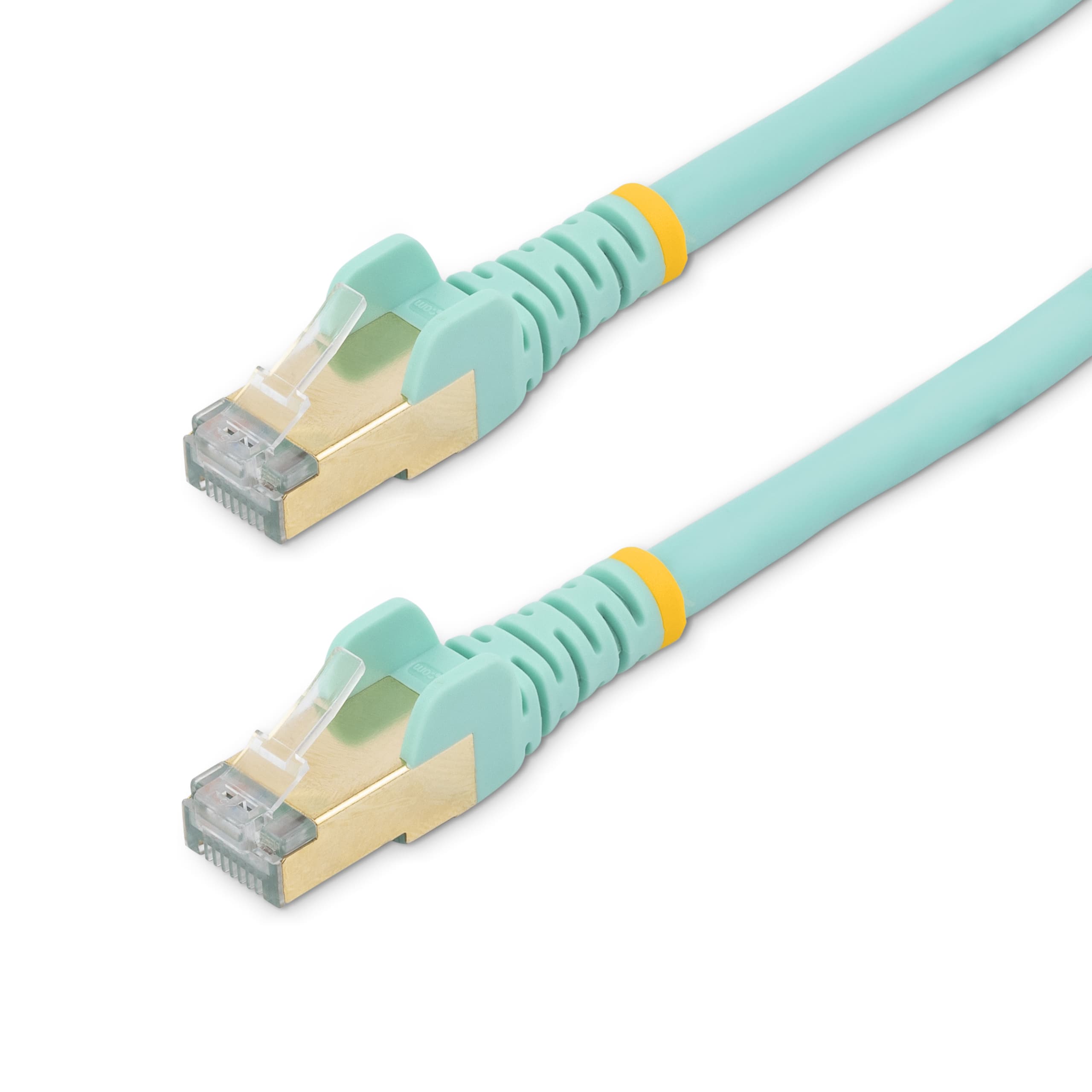 STARTECH STARTECH.COM 1.5 M CAT6A CABLE - AQUA - SNAGLESS RJ45 CONNECTORS, LTW 6ASPAT150CMAQ