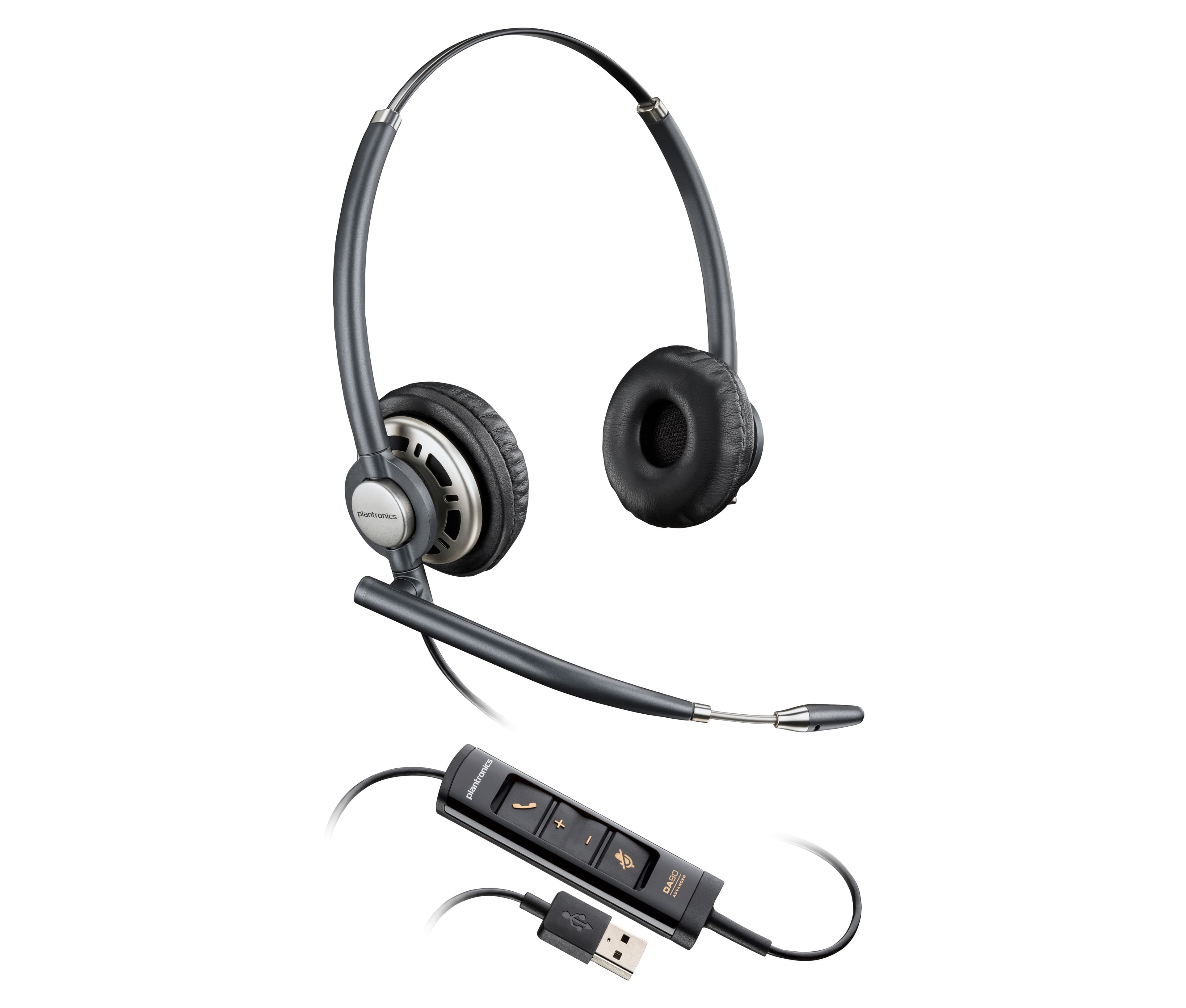 HP HP Poly EncorePro 725 USB-A Stereo Headset TAA 783M6AA