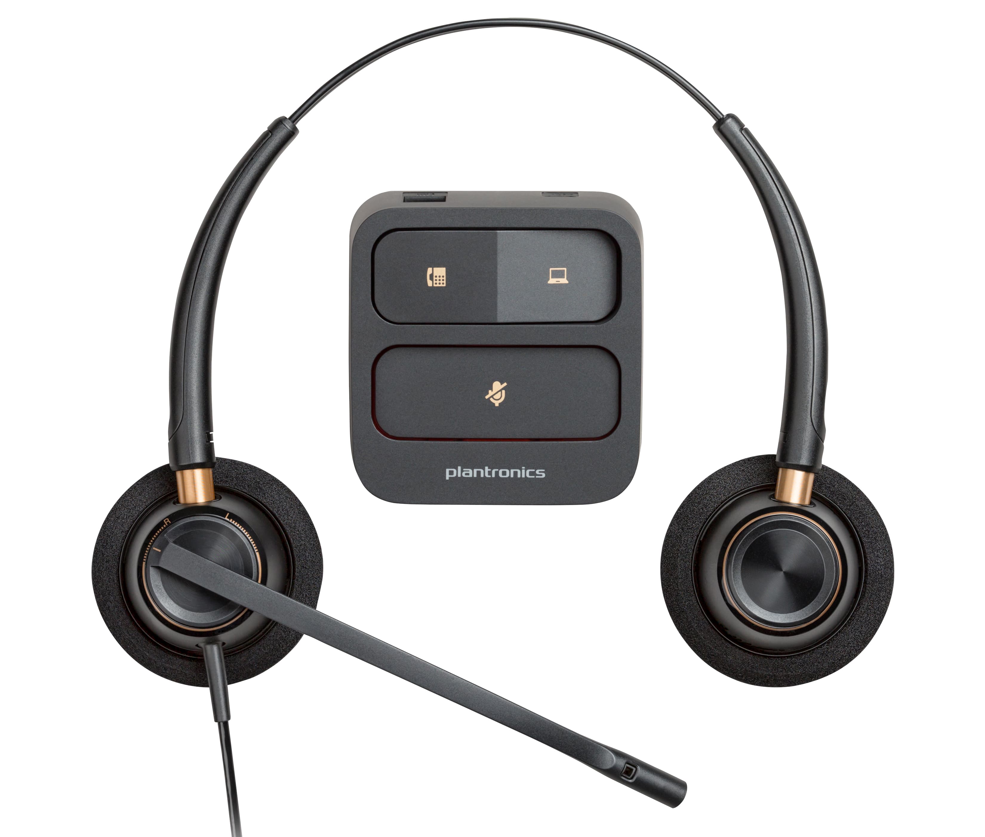 HP HP Poly EncorePro 520 Binaural Headset +Quick Disconnect 783P7AA