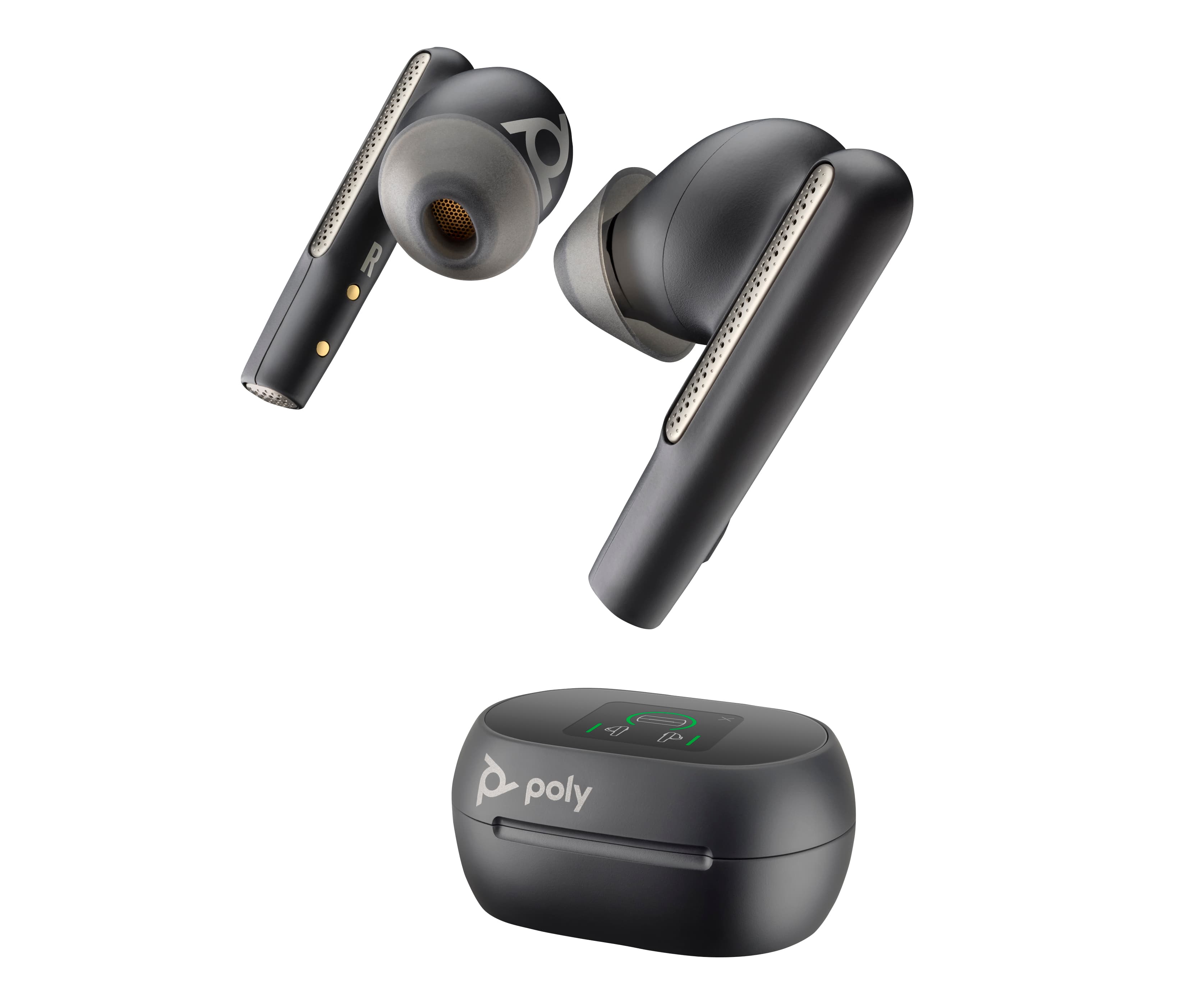 HP HP Poly Voyager Free 60+ UC M Carbon Black Earbuds + BT700 USB-A Adapter + TScreen Charge Cas 7Y8G9AA