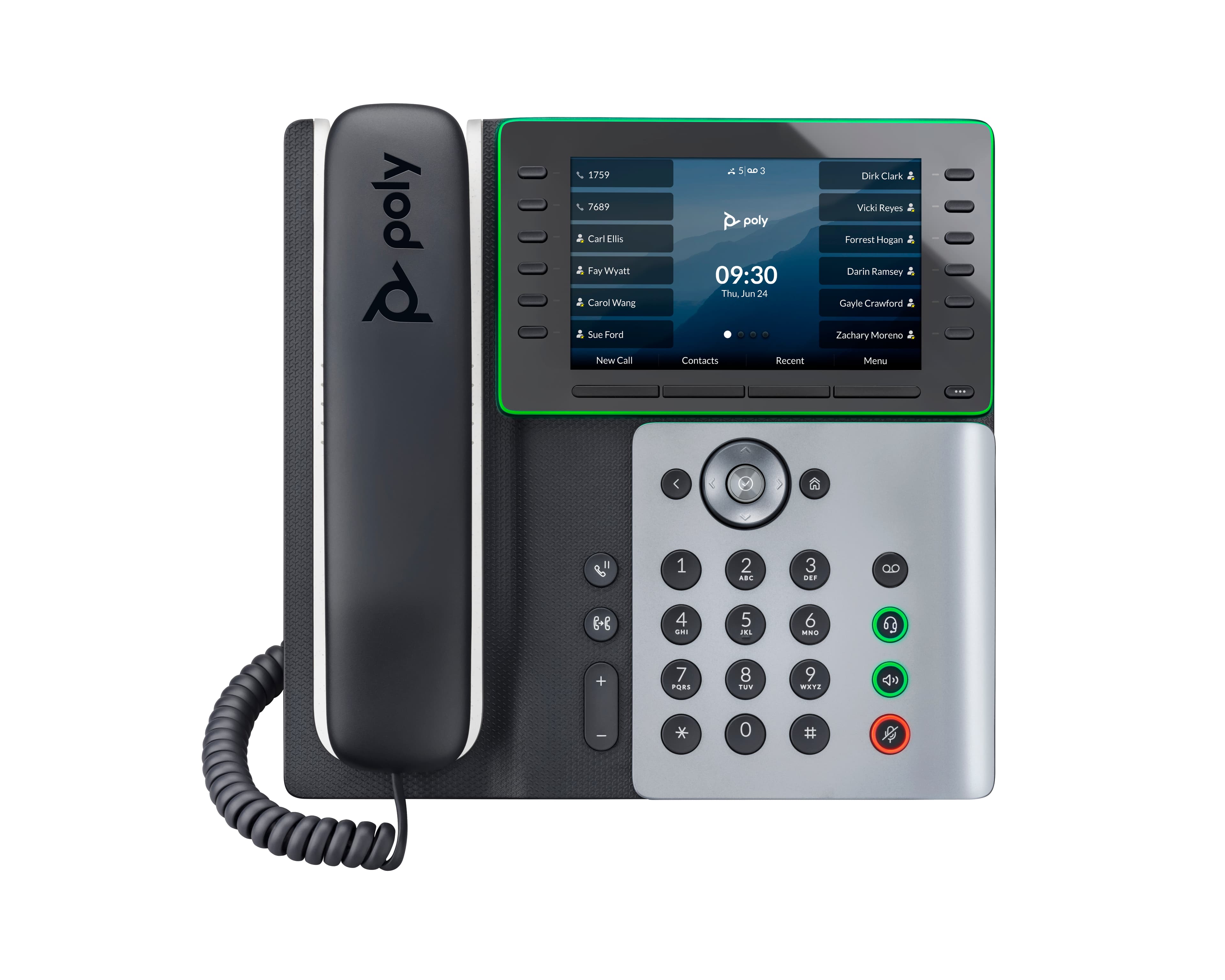 HP HP Poly Edge E550 IP Phone and PoE-enabled 82M91AA