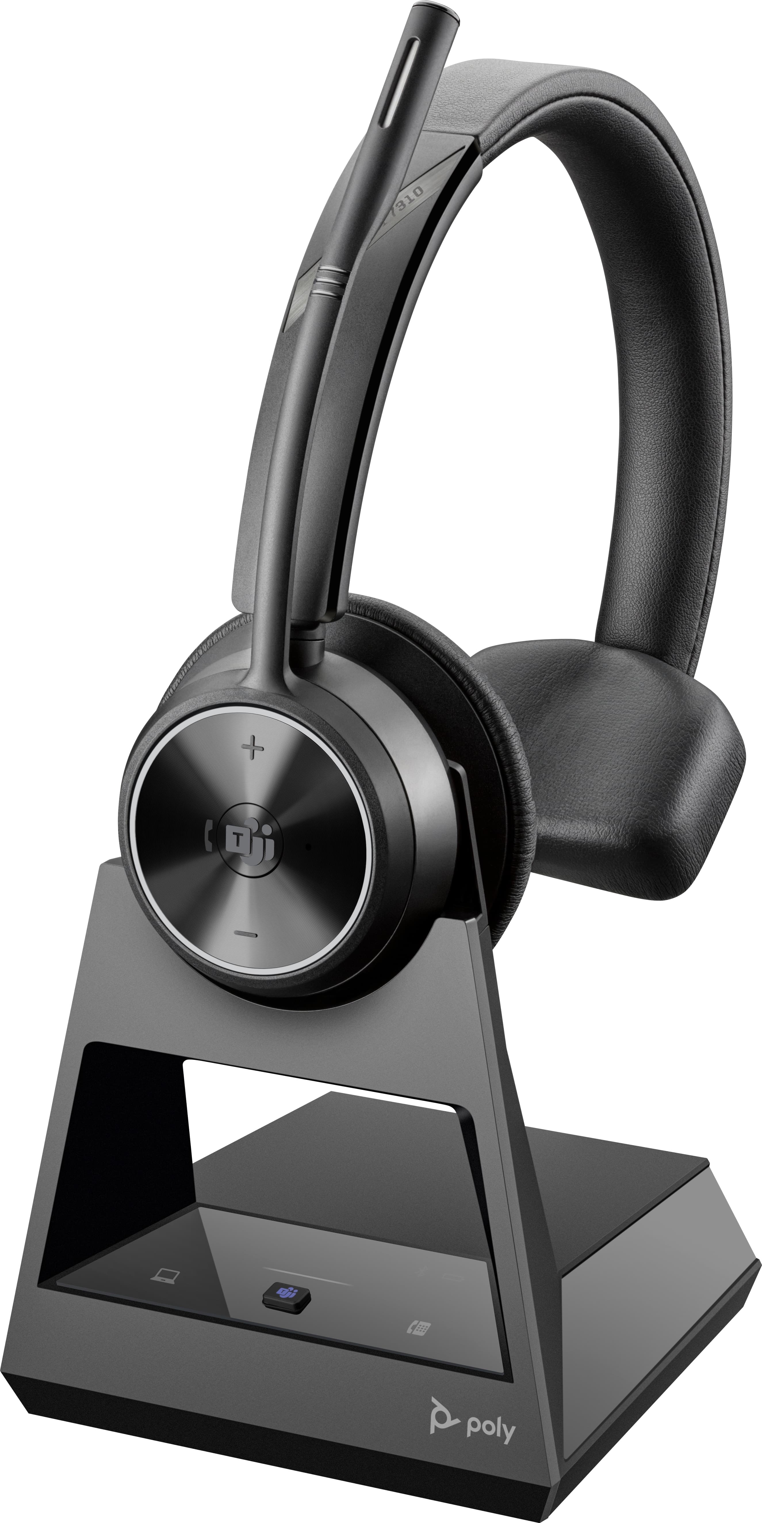 HP HP Poly Savi 7310 UC Monaural Microsoft Teams Certified DECT 1880-1900 MHz Headset 8L575AA