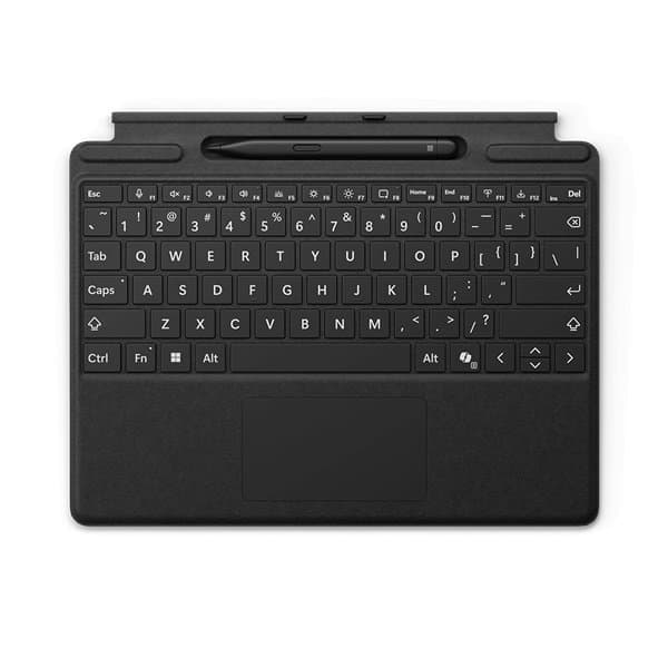 MICROSOFT MICROSOFT SURFACE PRO 8/9/10/11 13" SIGNATURE KEYBOARD/SLIM PEN 2 BUNDLE BLACK w/COPILOT KEY 8X8-00155