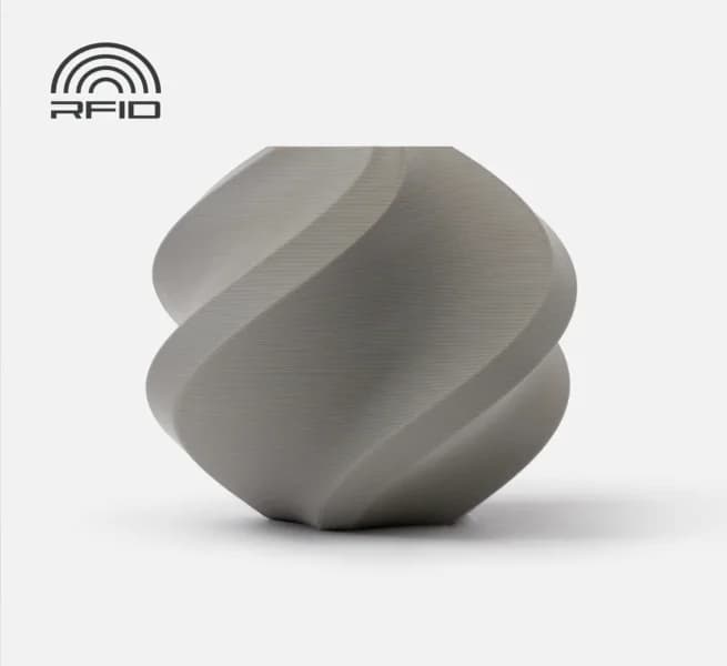 BAMBU Bambu Lab PLA Basic-Gray (With Spool) A00-D0-1.75-1000-SPL