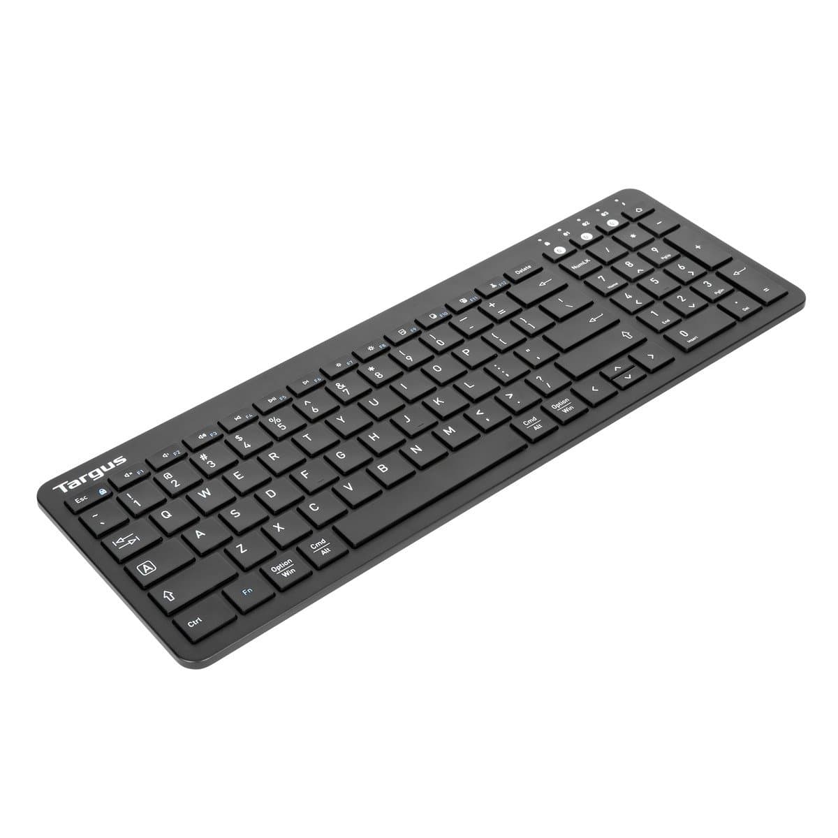 TARGUS TARGUS MIDSIZE MULTI-DEVICE BLUETOOTH ANTIMICROBIAL KEYBOARD AKB863US