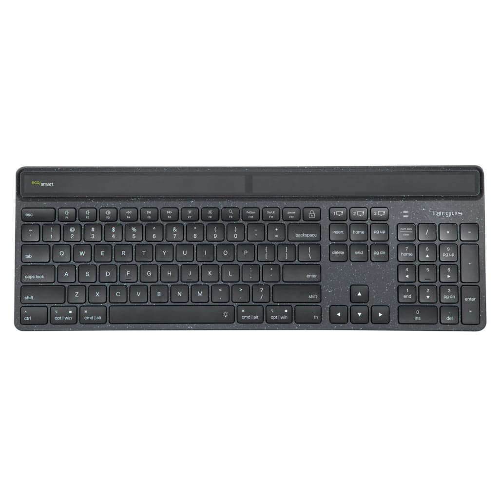 TARGUS TARGUS SUSTAINABLE ENERGY HARVESTING ECOSMART KEYBOARD AKB868US