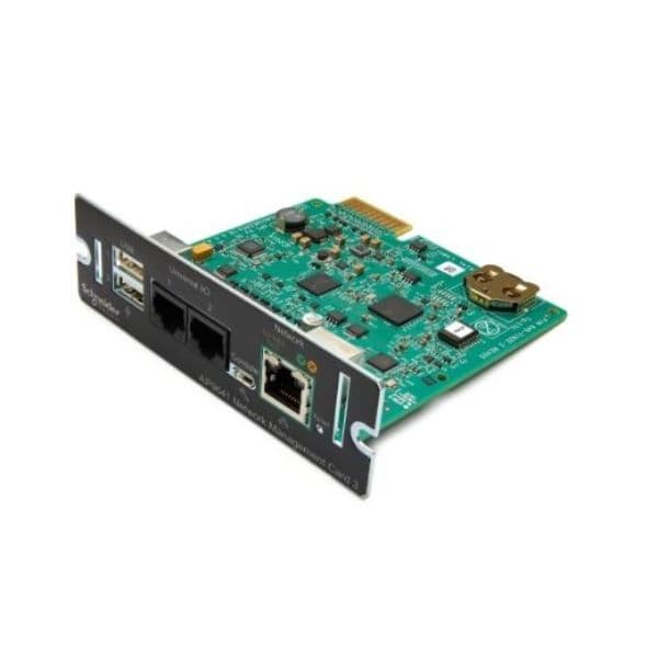APC APC UPS NETWORK MANAGEMENT CARD WITH POWERCHUTE NETWORK SHUTDOWN & ENVIRONMENTAL MONITORING AP9641