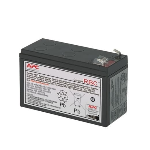 APC APC Replacement Battery Cartridge #154 for Back-UPS, 12V 6.5Ah lead-acid battery, 2-year r APCRBC154