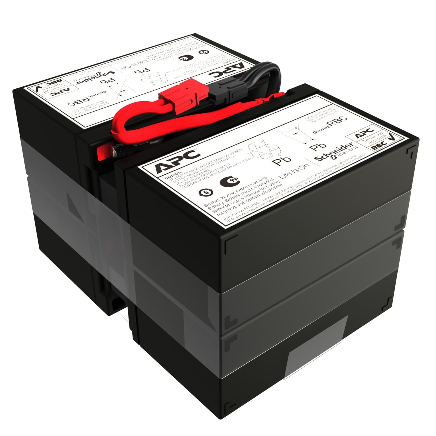 APC APC REPLACEMENT BATTERY CARTRIDGE #208. VRLA, 7AH, 48V DC, 2YR WARRANTY FOR SMV2K UPS APCRBCV208