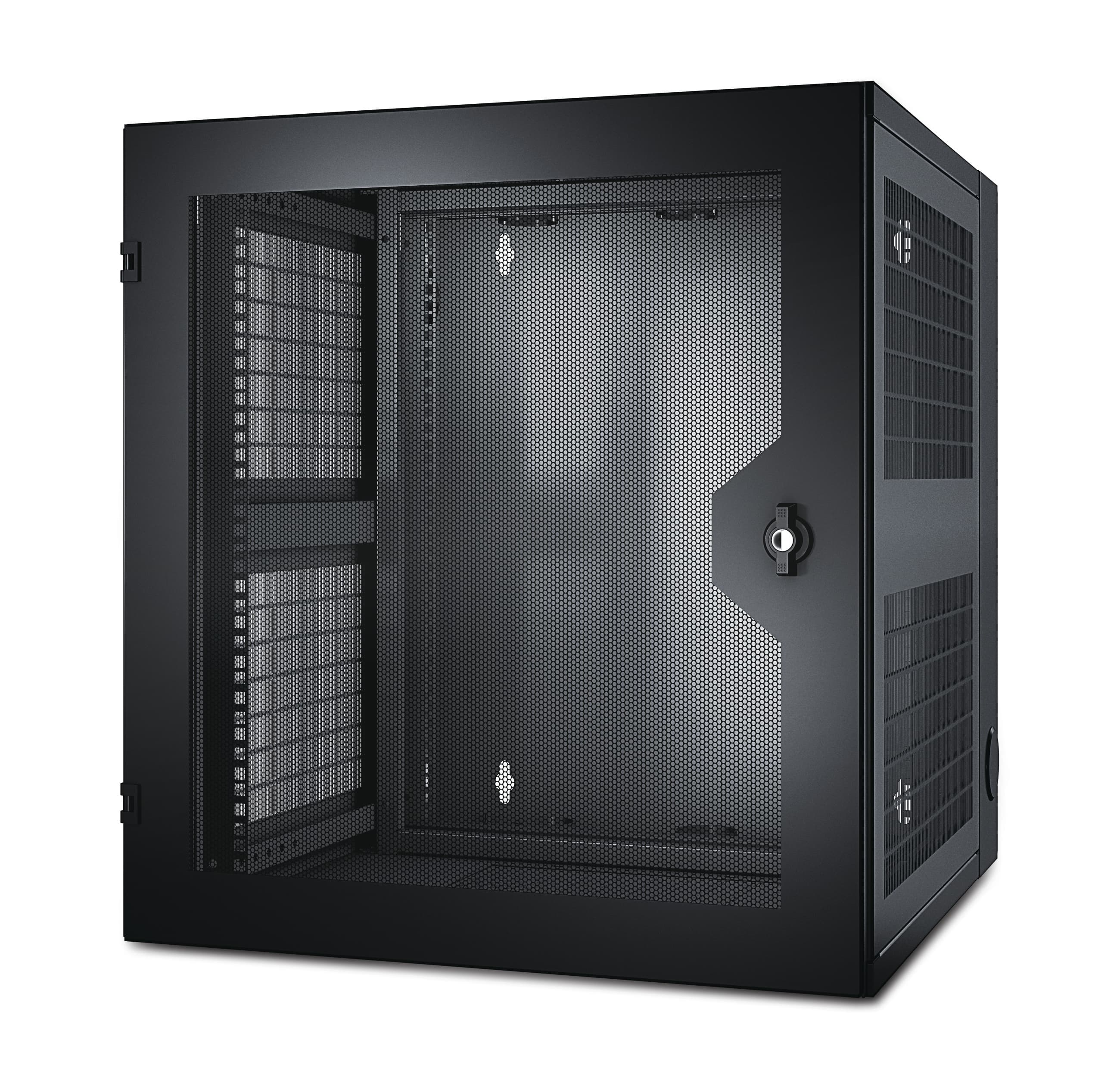 APC APC (AR100HD) WX NETSHELTER 13U, WALLMOUNT ENCLOSURE, FULLY VENTED, BLACK AR100HD