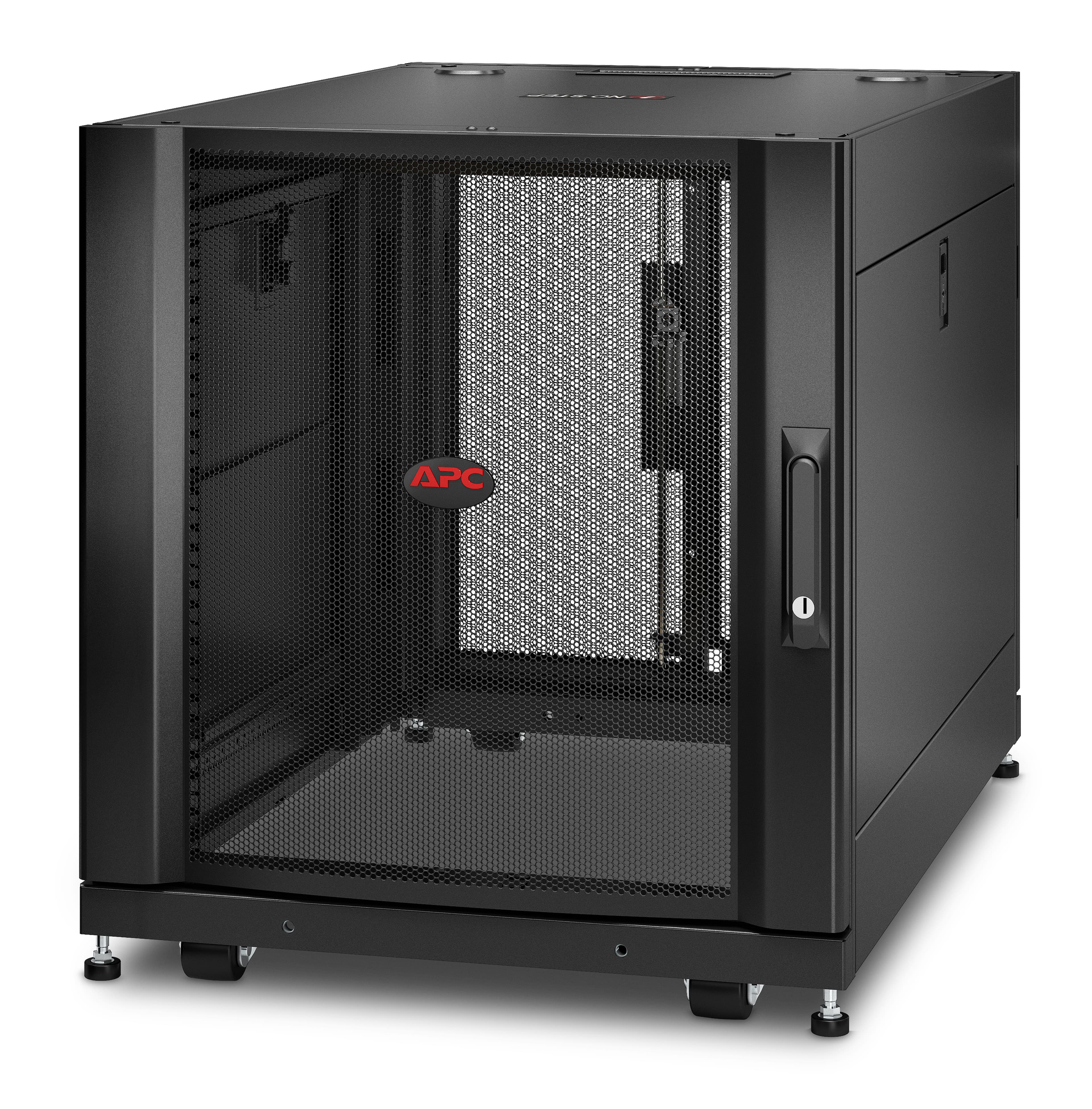 APC APC NETSHELTER SX 12U SERVER RACK ENCLOSURE 600MM X 900MM W/ SIDES BLACK AR3003