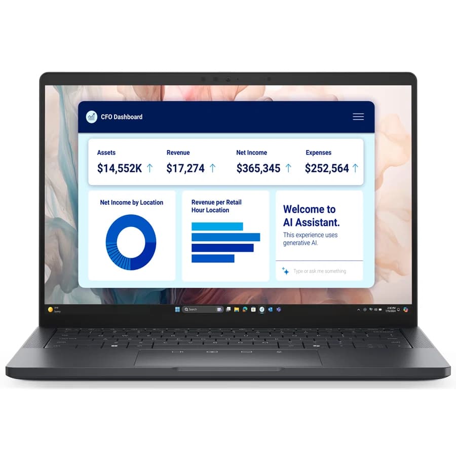 DELL DELL PRO13 PREM NOTEBOOK, 13.3" QHD+ IR, TOUCH, U7-268V, 32GB, 512GB, WL, W11P(CP+), 3YPRO BTO208_PA13250_NZ