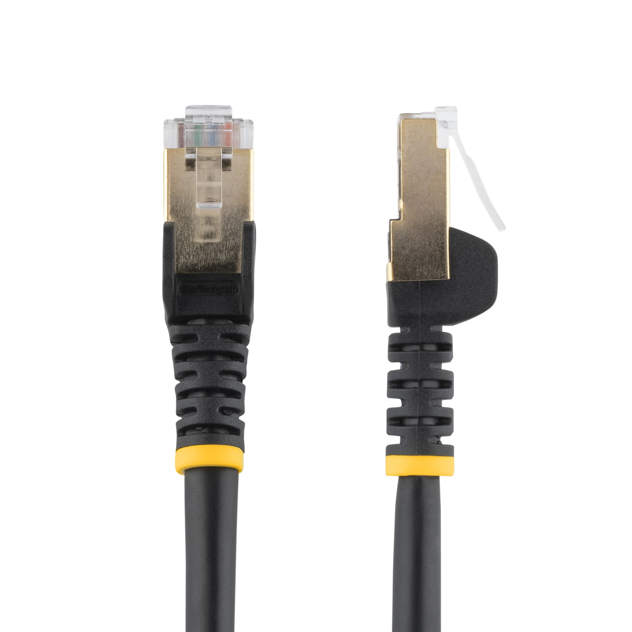 STARTECH STARTECH.COM CAT6A PATCH CABLE - SHIELDED (STP) - 2 M, BLACK, LTW C6ASPAT7BK