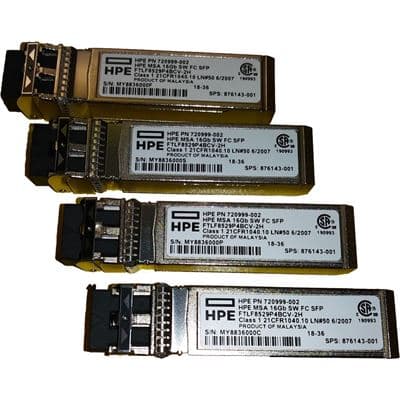 HPE HPE MSA 16Gb SW FC SFP 4pk XCVR - Promo End 8/05/2026 C8R24B