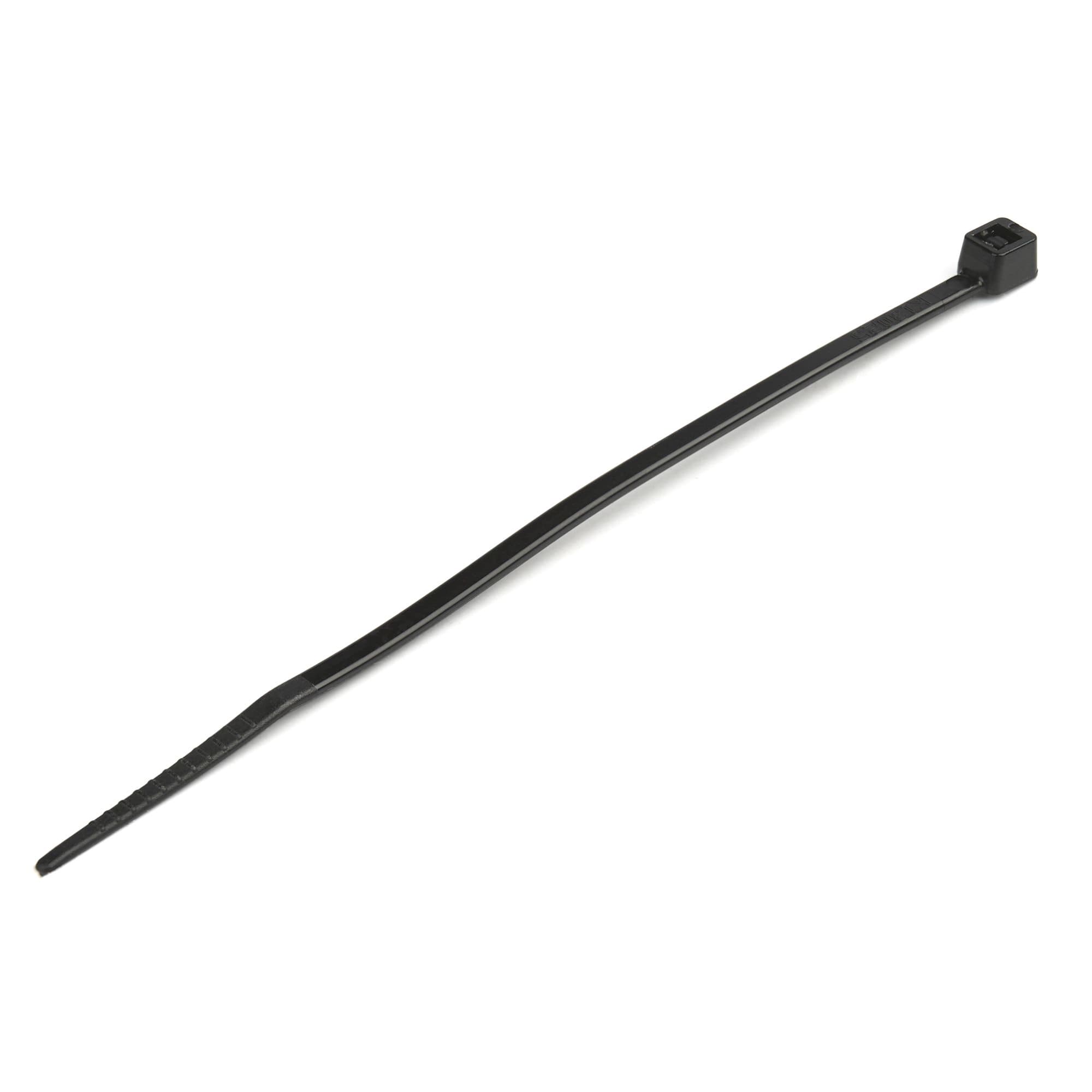 STARTECH STARTECH.COM 100 PACK 10CM BLACK CABLE TIES, 2 YR CBMZT4B