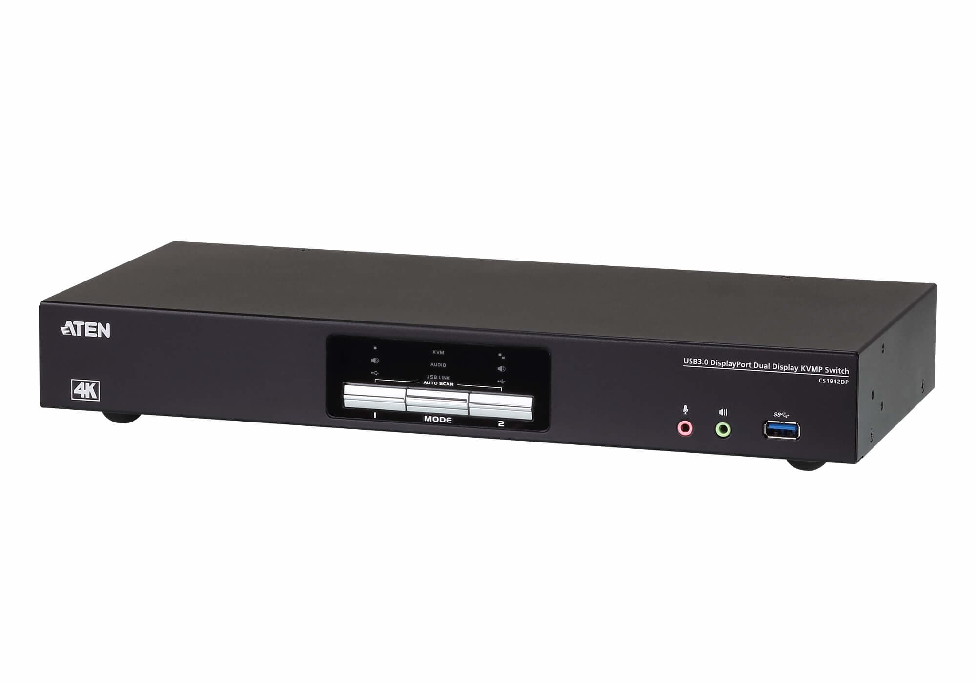 ATEN ATEN 2 PORT USB 3.0 4K DUAL DISPLAYPORT KVMP SWITCH CS1942DP-AT-U