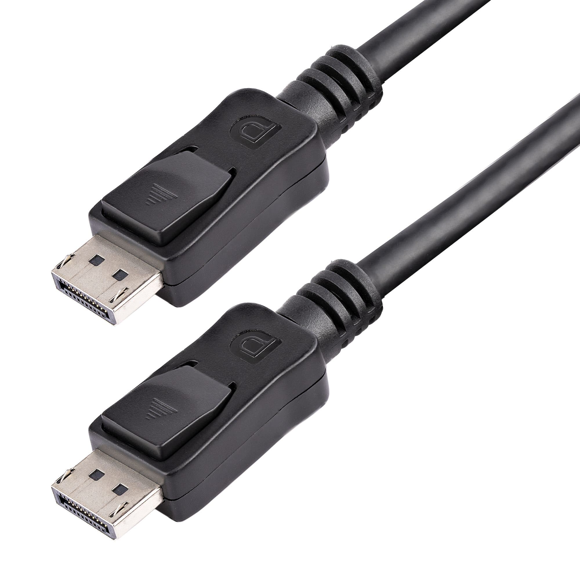 STARTECH STARTECH.COM 3M VESA CERTIFIED DISPLAYPORT 1.2 CABLE W/LATCHES, DP 4K X 2K LTW DISPLPORT10L