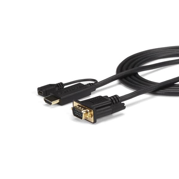 STARTECH STARTECH.COM 6FT HDMI TO VGA ADAPTER CABLE - ACTIVE VIDEO CONVERTER 1080P 3 YR HD2VGAMM6