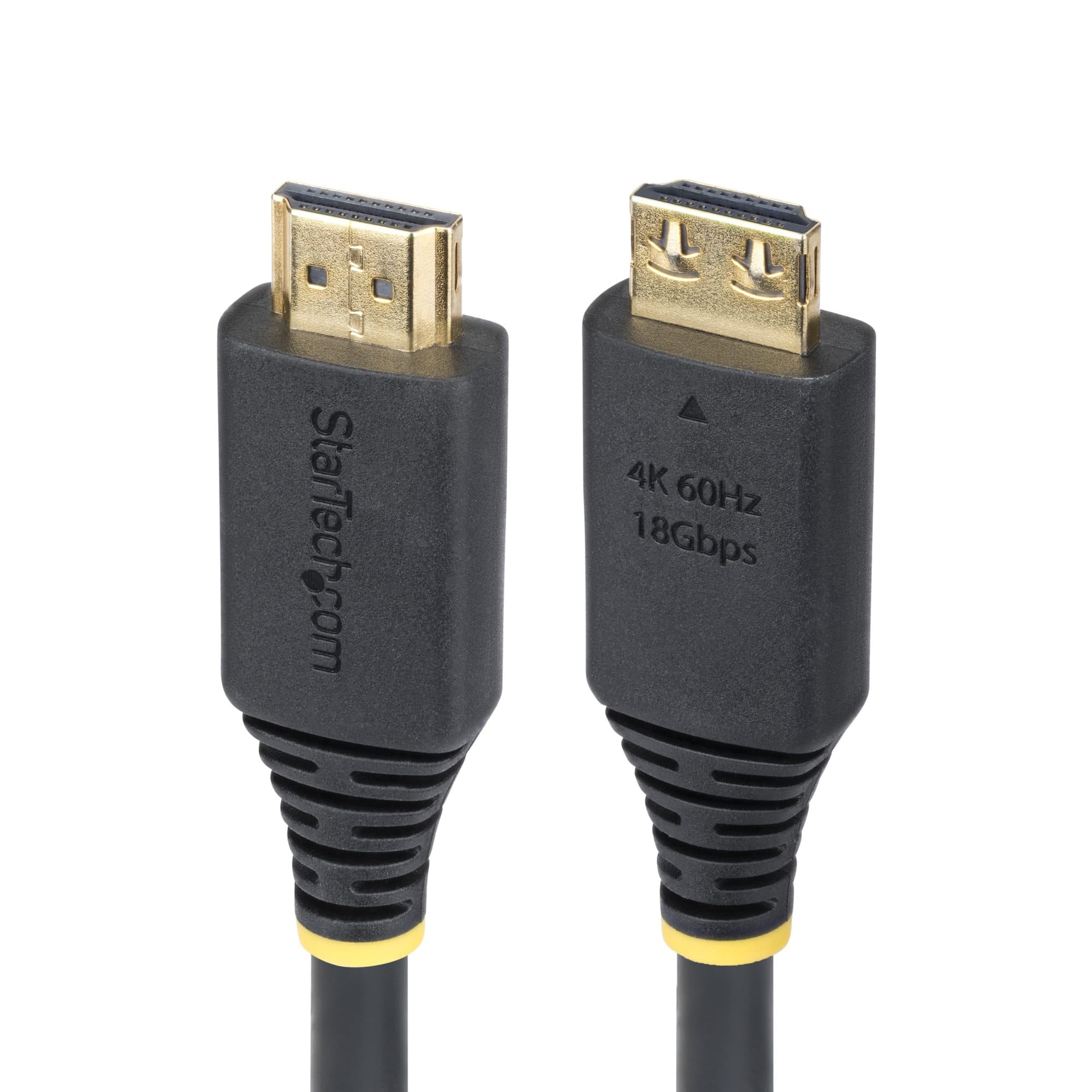 STARTECH STARTECH.COM 1M HIGH SPEED HDMI CABLE W/GRIPPING CONNECTORS, 4K 60HZ, LTW HDMI2-CABLE-GRIP-1M