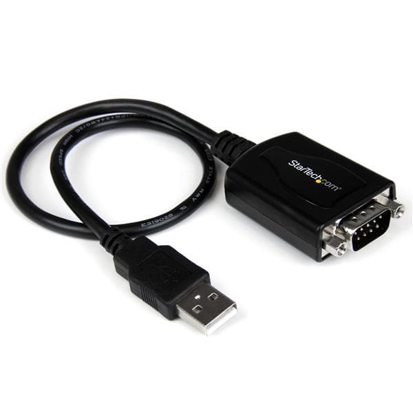 STARTECH STARTECH.COM USB TO SERIAL RS232 ADAPTER CABLE W/ COM RETENTION-USB ADAPTER 2 YR ICUSB2321X
