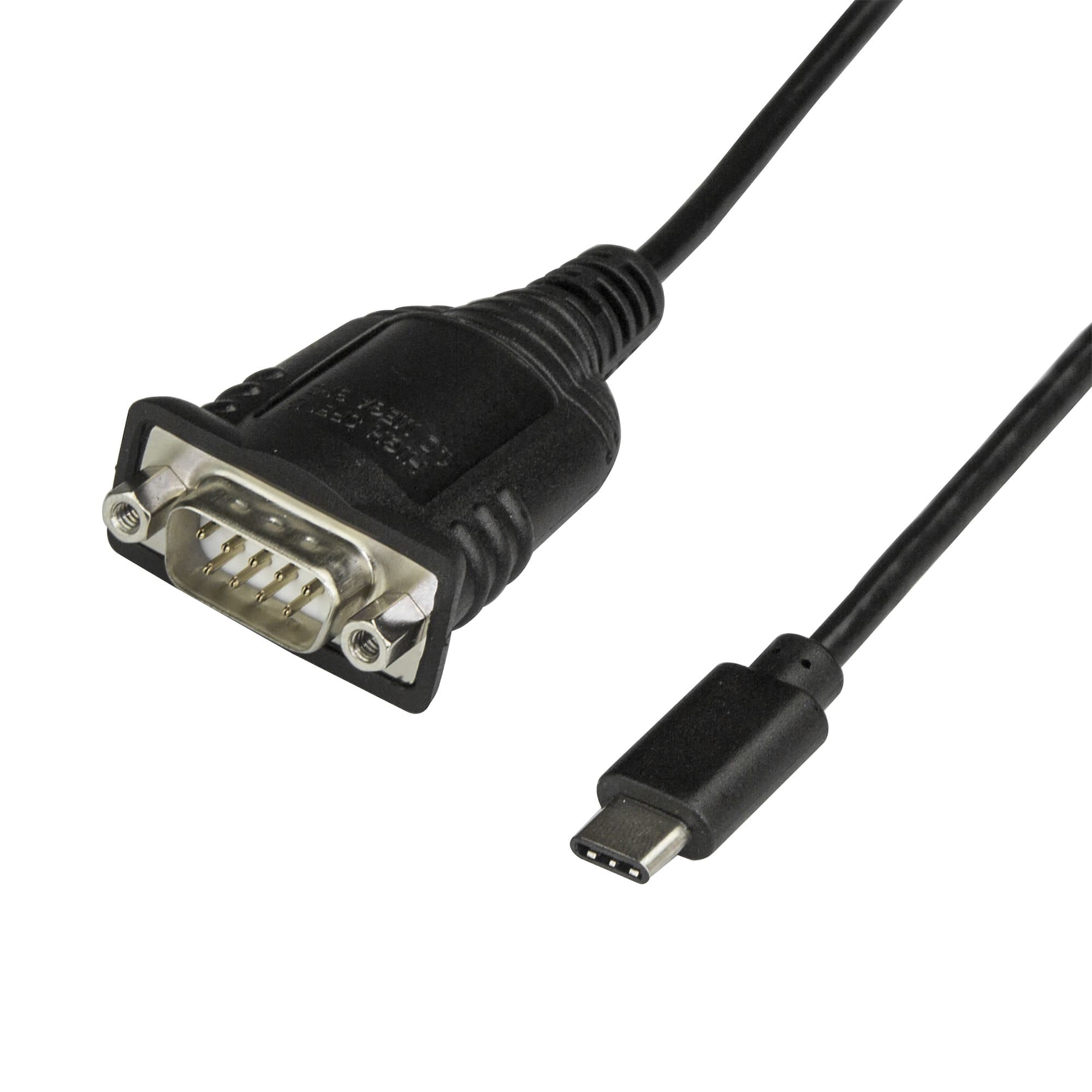STARTECH STARTECH.COM USB C TO SERIAL ADAPTER CABLE 40CM - COM RETENTION - RS232 DB9 2 YR ICUSB232PROC